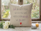 Preview: Wo Du bist Spruch - redwork Stickdatei